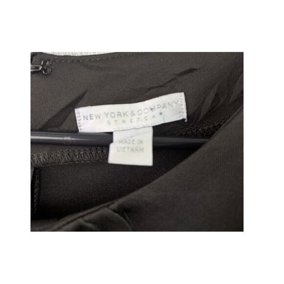 New York & Company 3/4 Bell Sleeve Black Shift Dress – Size Small - Picture 4 of 5